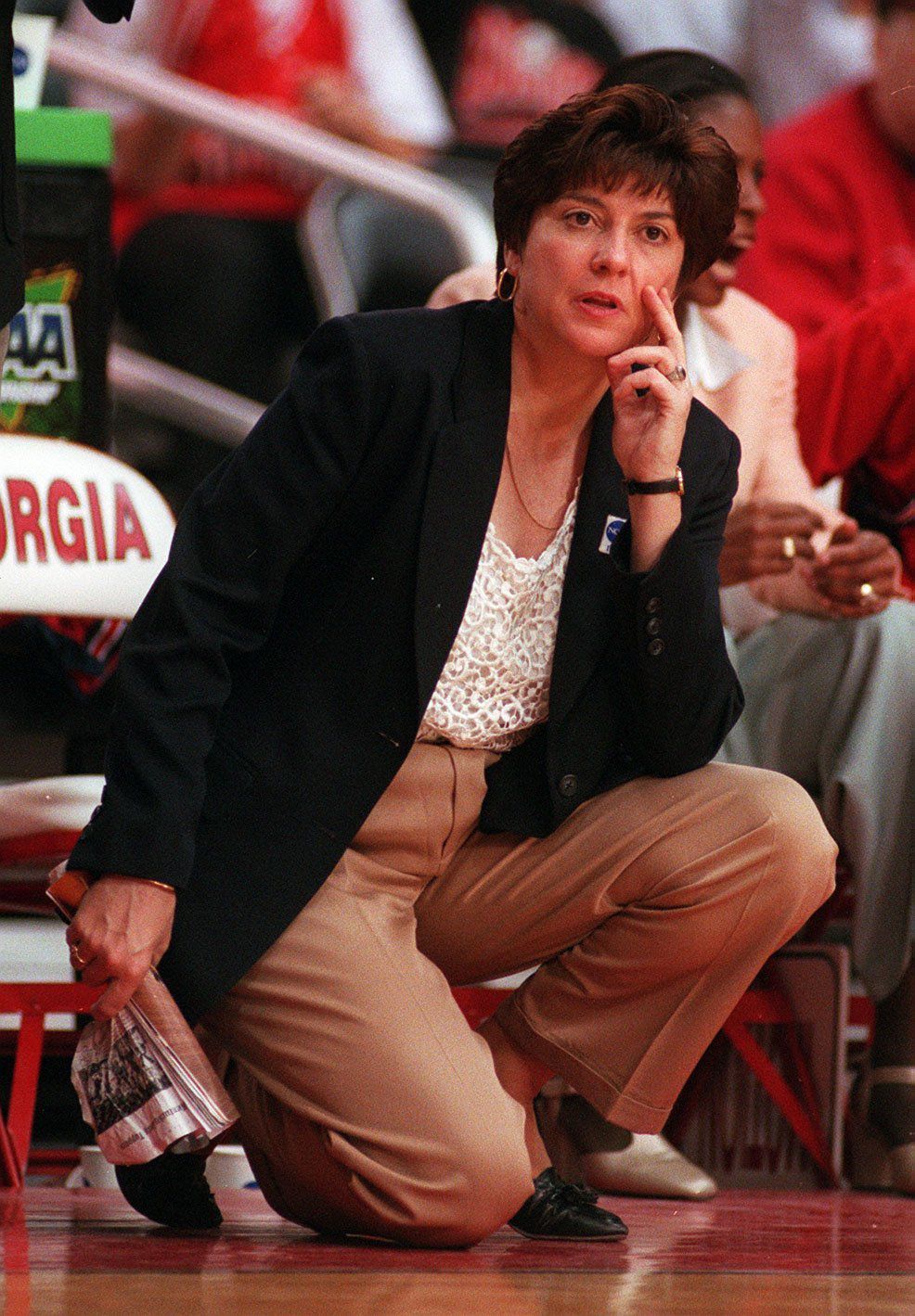 University of Arizona women's basketball coach Joan Bonvicini